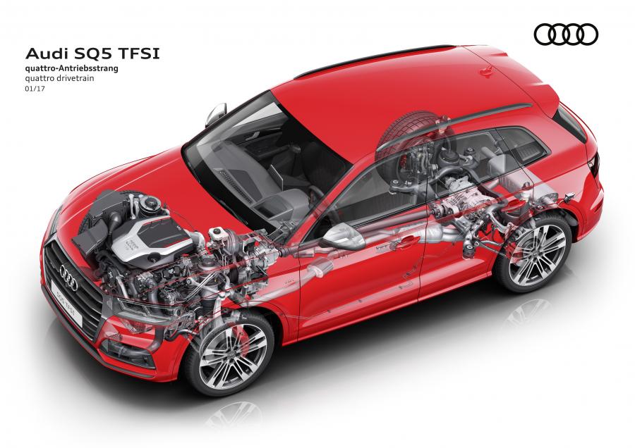 Схема Audi SQ5 3.0 TFSI 2017 года  (WW) (фото 12 из 48)